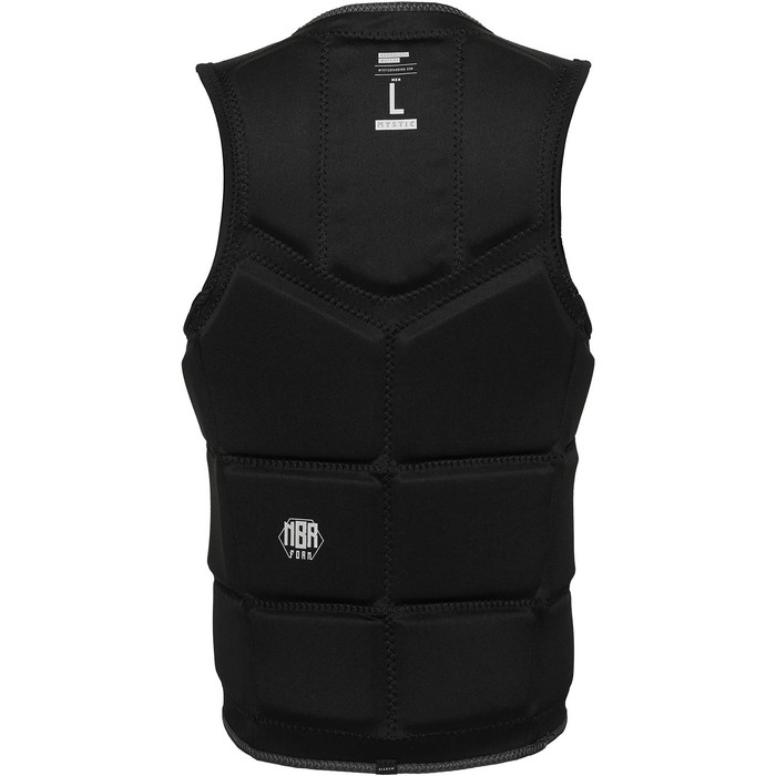 2023 Mystic Mens Zuupack Wake Impact Vest 35005.22015 - Black / Grey